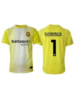 Inter Milan Yann Sommer #1 Torwart Auswärtstrikot 2025-26 Kurzarm